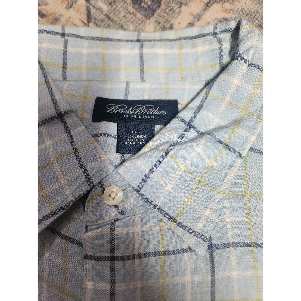 Brooks Brothers linen shirts lot of 2 size XXL - Picture 3 of 4